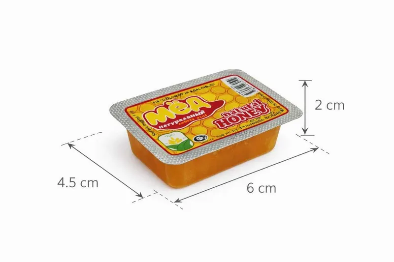Фасовка мёда, масло пластиковые контейнеры 20–100 грамм