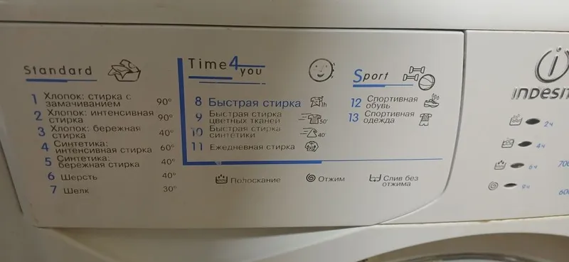Стиралка INDESIT требует ремонта — фото 2
