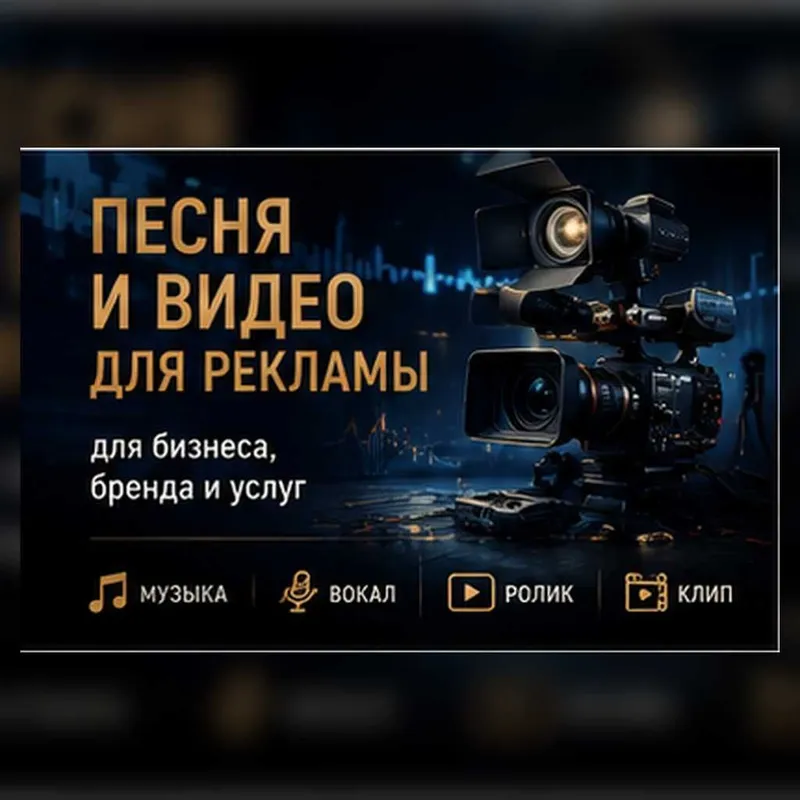 Песни и видео для рекламы вашего бизнеса