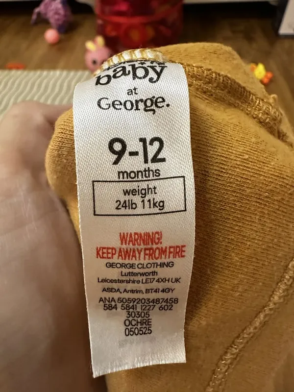 George 6-9 мес 9-12 костюм пижамы слип 5 George 6-9 мес 9-12 костюм пижамы слип 5