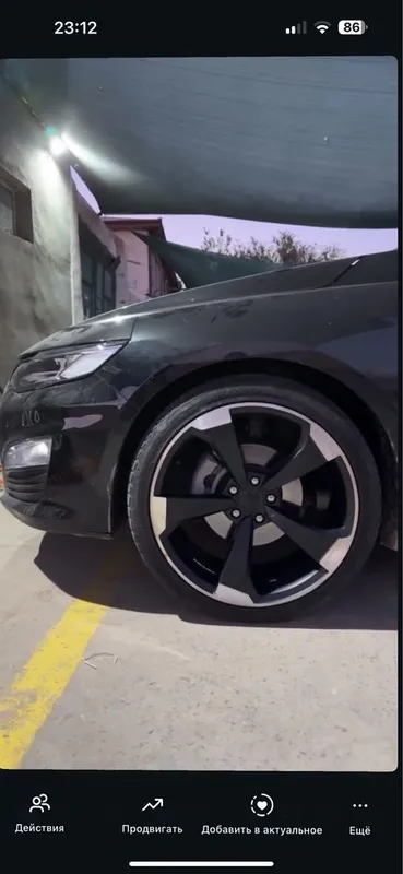 Malibu 2. Kia. Kaptiva uchun diska balon