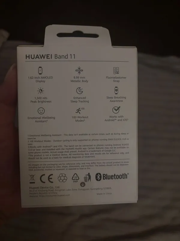 Huawei band 11 часы — фото 2