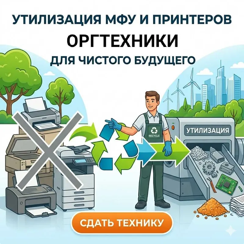 Утилизация МФУ и Принтеров
