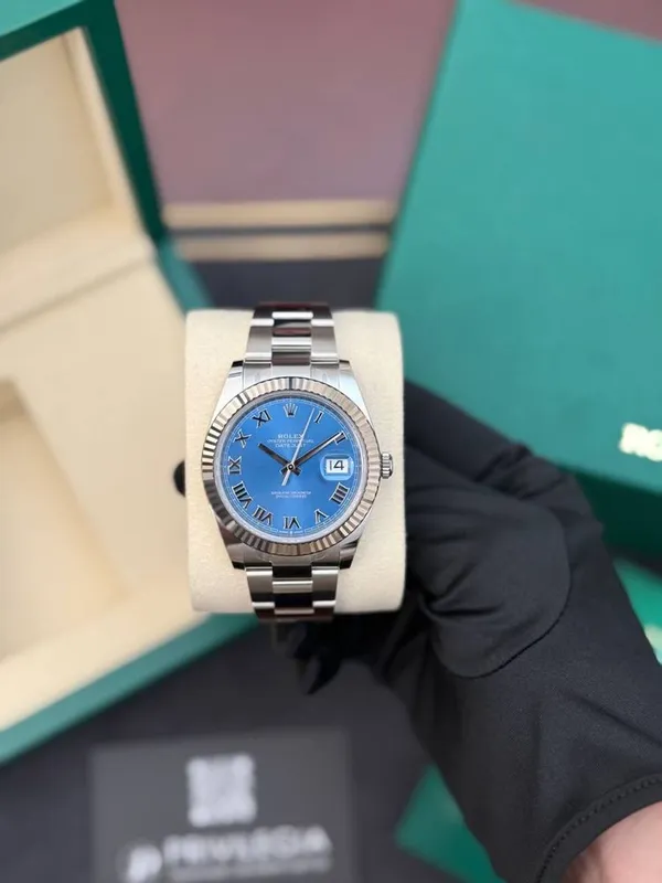 Rolex Datejust 41mm Steel and White Gold 4 Rolex Datejust 41mm Steel and White Gold 4