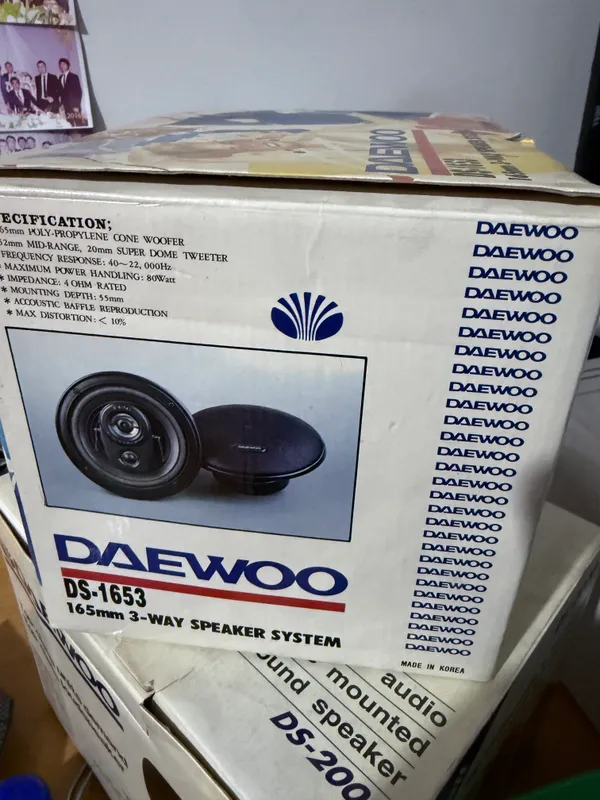 автомобильные колонки daewoo ds-1653 и ds-2000 6 автомобильные колонки daewoo ds-1653 и ds-2000 6