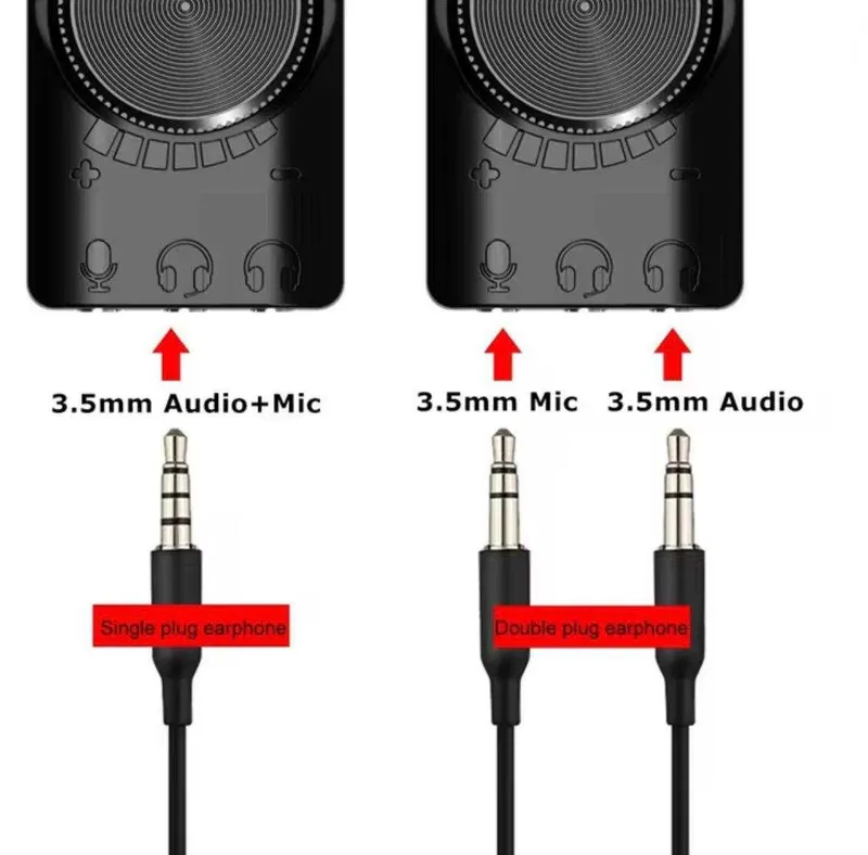 Внешняя звуковая карта PALMEXX AY35 DSP 24bit,USB2.0,7.1CH,GS3 Mark II — фото 2