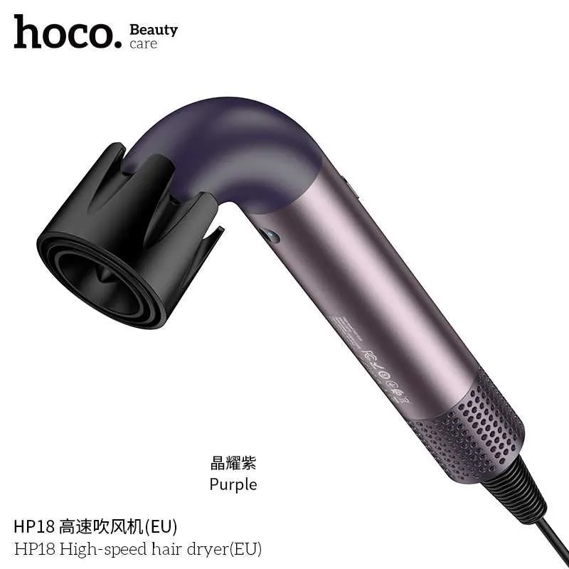 Hoco HP18 Профессиональные Фен отрицательными ионами стандарт EN Dyson — фото 3