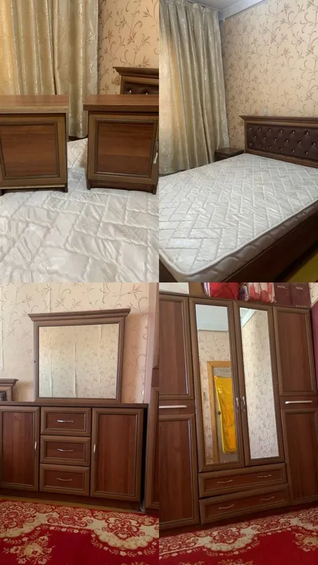 Продаётся спальный мебельный гарнитур. Состояние хорошее. 1 Продаётся спальный мебельный гарнитур. Состояние хорошее. 1