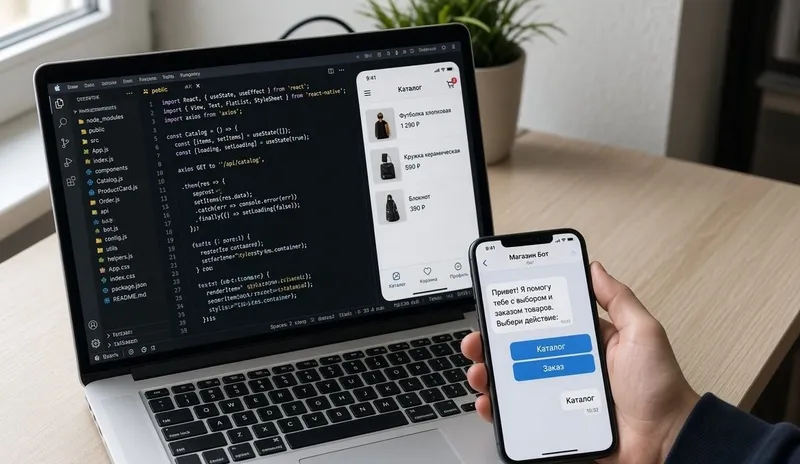 Ilovalar, saytlar, Telegram-botlar va Mini App yaratamiz 2