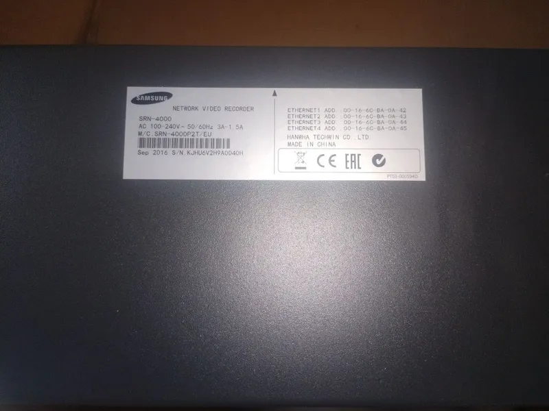 Samsung SRN-4000 Bu tarmoq video — фото 6