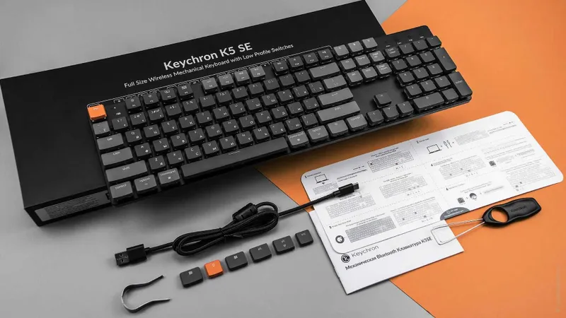 Механическая клавиатура Keychron K5 SE (K5SEE3) Brown