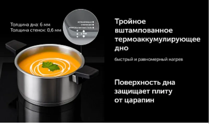 Набор посуды Polaris Fold&Keep-6S – 6 предметов — фото 4