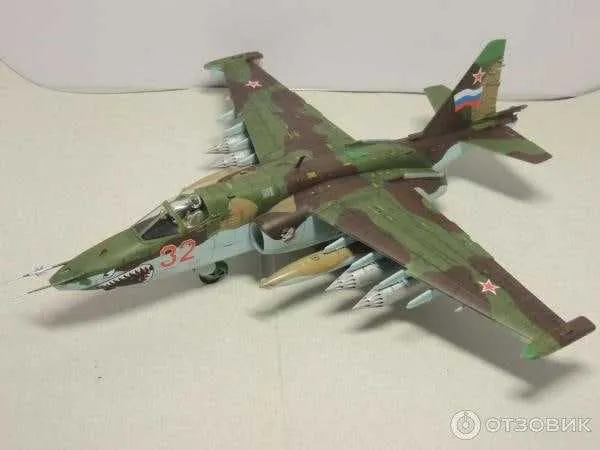 Сборная модель самолета Су-25 (Звезда, 1/72) — фото 2