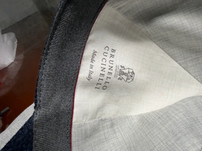 Brunello Cucinelli кепка янги ОРИГИНАЛ ИТАЛИЯ — фото 7