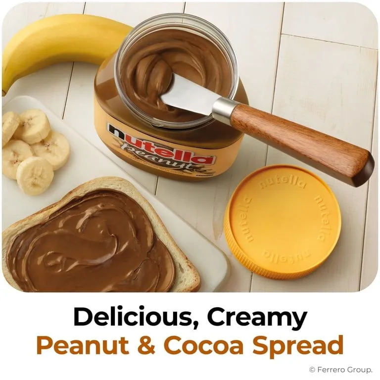 Nutella Peanat новый вкус 300 тыс из Америки шоколадная паста сладости — фото 3