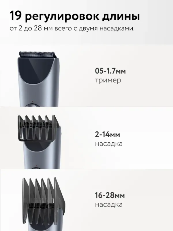 Машинка для стрижки волос Mijia Hair Clipper 2 — фото 5