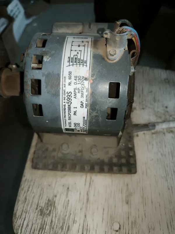 1 fazali elektr motor (208–240V) – Holati yaxshi, ishlaydi original 2
