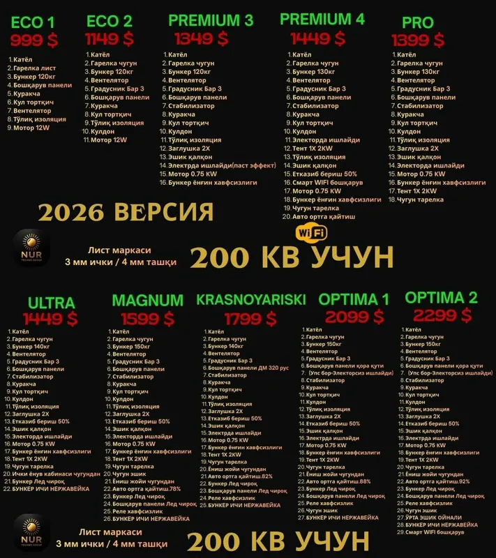 Нур Течно Груп Иситиш котёллари 150-500 квадрат — фото 6