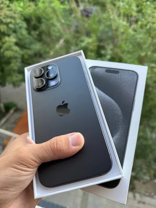 Iphone 15 pro 256 black 1