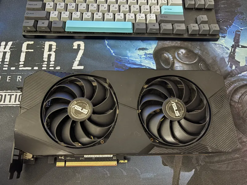 Asus Rx5700 8gb 256bit — фото 1