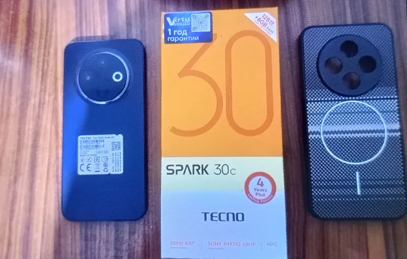 Tecno Spark 30C aybi yoʻq srochni