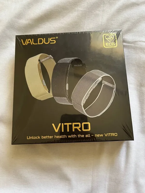Yangi aqlli braslet Valdus Vitro Black ECG sensor