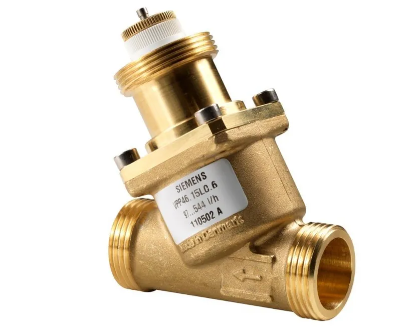 Оригинальные Siemens PICV клапаны VPI46 / VPP46 1 Оригинальные Siemens PICV клапаны VPI46 / VPP46 1