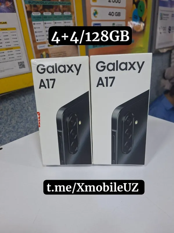 Samsung A17 4+4/128GB
