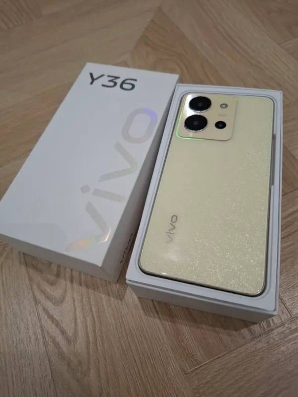 Vivo Y36 8/256GB - Идеал ҳолатда, Каробка док.бор