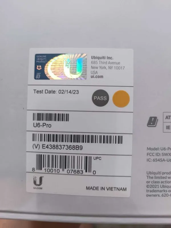 Продаётся точка доступа Ubiquiti UniFi 6 Pro (U6-Pro) — фото 1