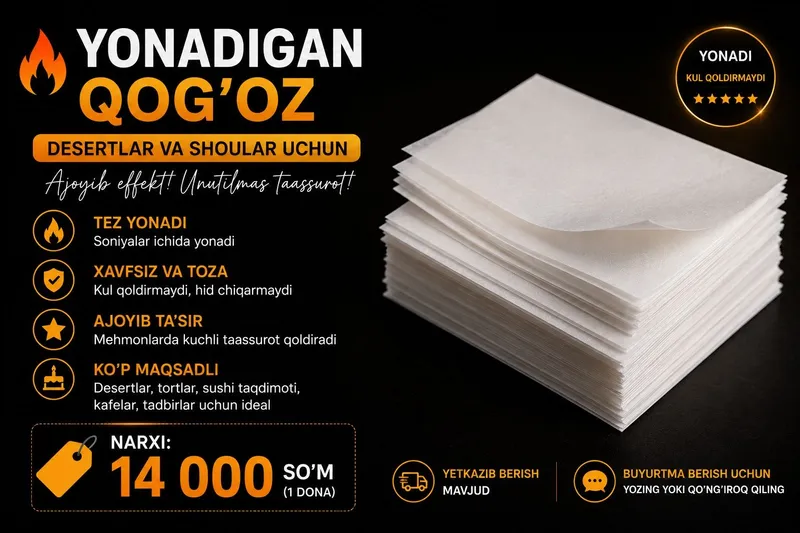 Yonadigan Qog'oz
