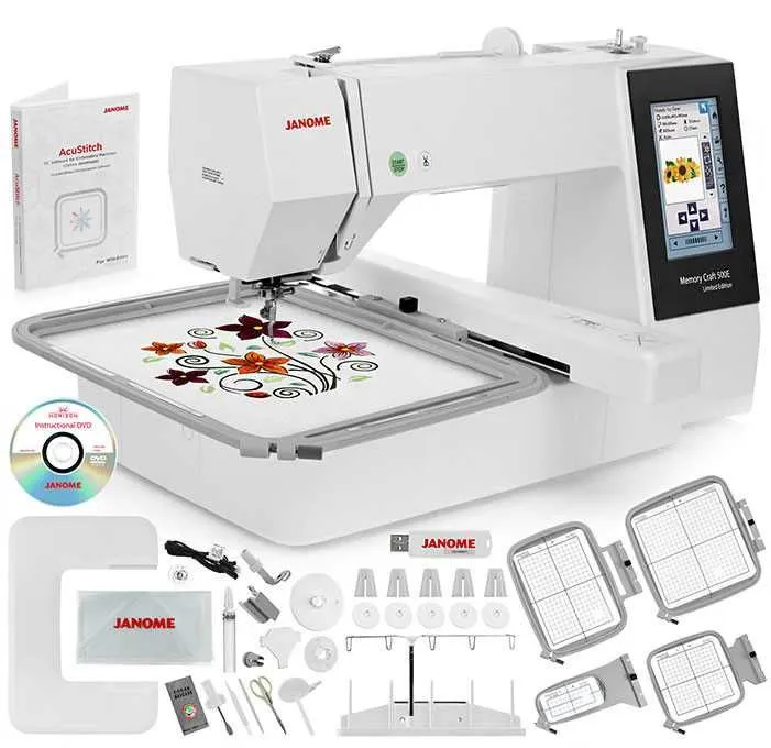 Janome Craft 500E - Embroidery - вышивальная машина +BONUS 1