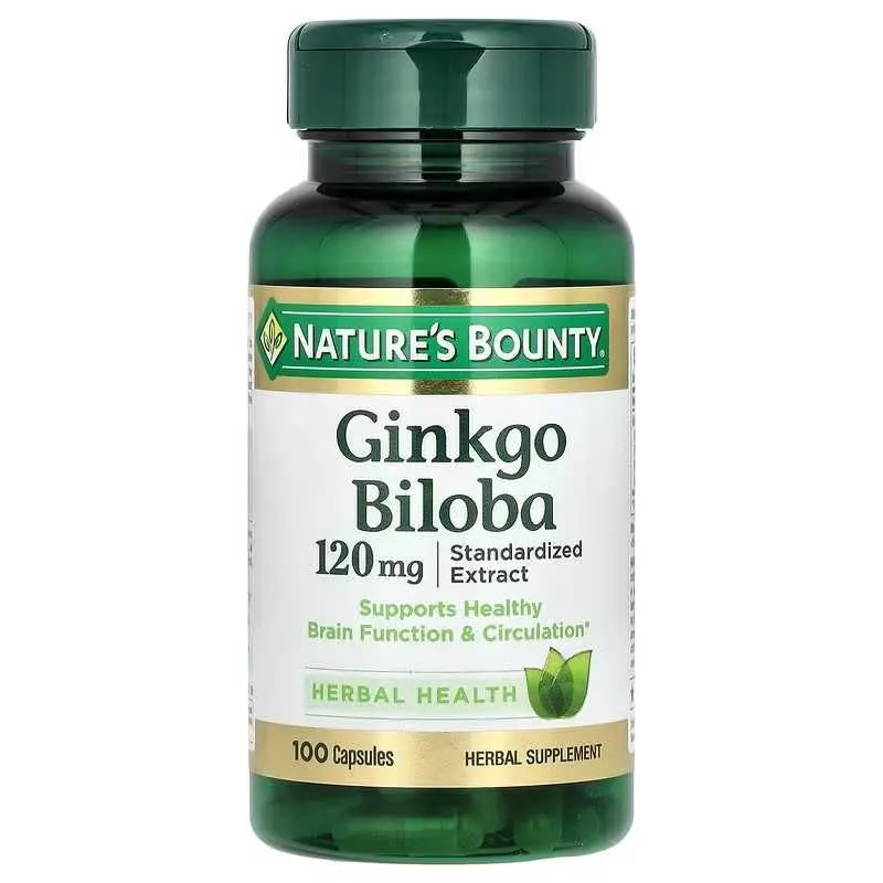 Natures Nature's Bounty Ginkgo Biloba Vitamin C Витами С Гинкго билоба — фото 1