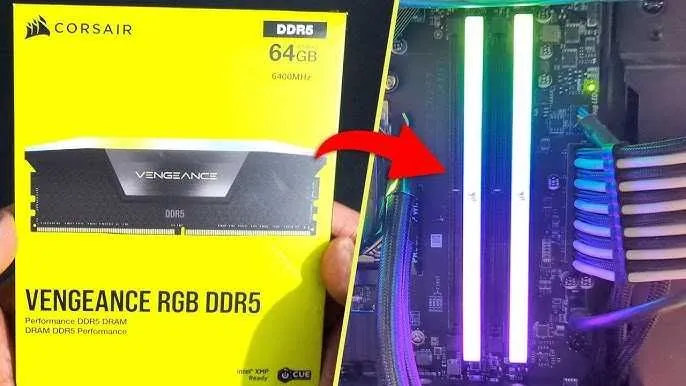 corsair vengeance ddr5 rgb 6400mhz