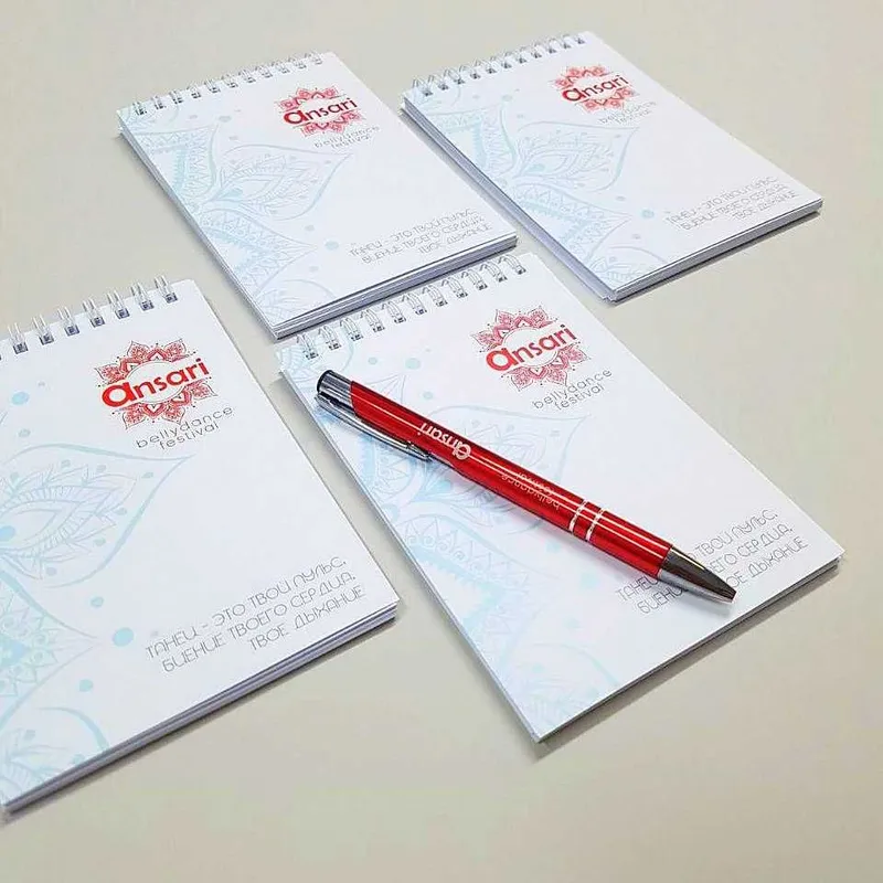 Logotipli paket va bloknotlar | poligrafiya xizmatlari — фото 1