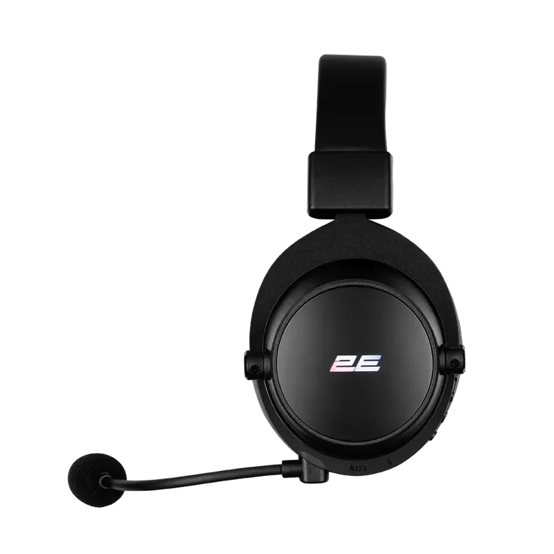 2E Gaming HG360 WL RGB Black O‘yin uchun garnitura 2