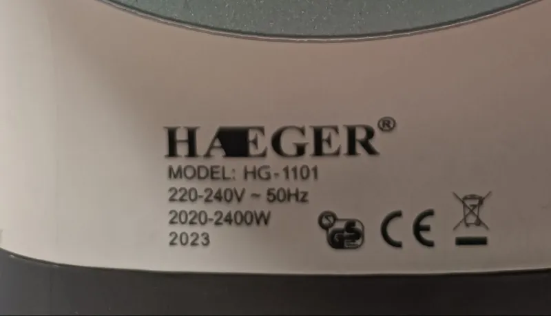 Утюг паровой HAEGER, Чиланзар 26. 3 Утюг паровой HAEGER, Чиланзар 26. 3