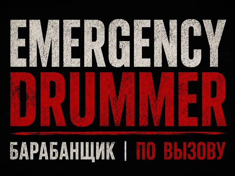 EMERGENCY DRUMMER | Барабанщик по вызову 1
