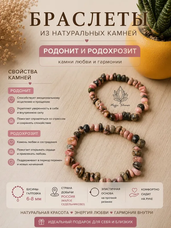 Браслеты из разных натуральных камней. 3 Браслеты из разных натуральных камней. 3