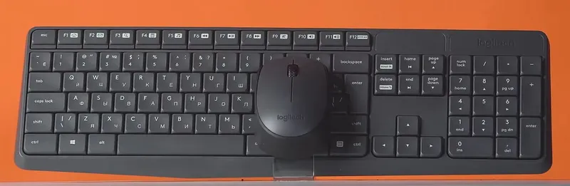 Logitech simsiz klaviatura va sichqoncha to‘plami Logitech simsiz klaviatura va sichqoncha to‘plami