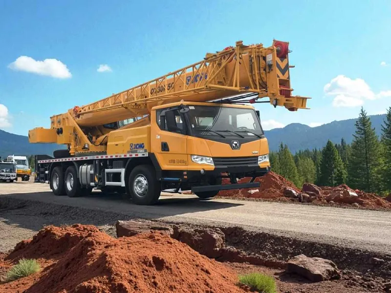 XCMG QY30K5C современный автомобильный кран грузоподъемностью 30 тонн — фото 1