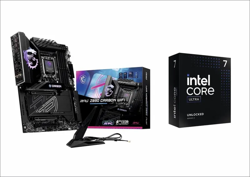 Combo Ultra 7 270K+Z890 Carbon New Box