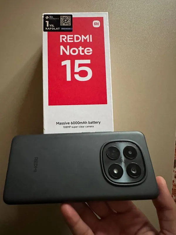 Redmi note 15 abmenga kuchli telga (pro pluslar kerak) 5 Redmi note 15 abmenga kuchli telga (pro pluslar kerak) 5