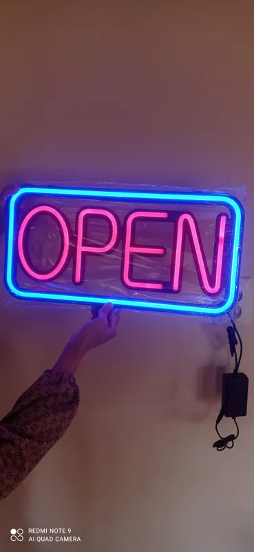 Tablichka Open Ochiq Otkrito Coffe Kirish Выход Чикиш — фото 1