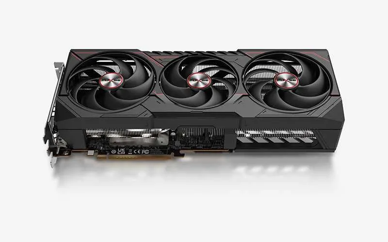 ; Видеокарта SAPPHIRE Pulse AMD RADEON RX9070XT 16Gb black — фото 4