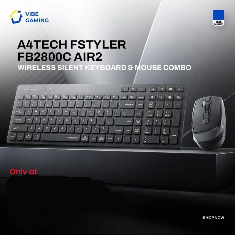 A4tech fb2800c Клавиатура RU/ENG и мышь/Аналог Logitech mk470/mk540