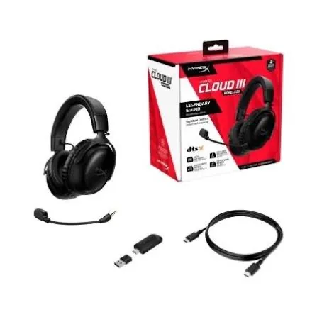 HyperX Cloud III Wireless o‘yin naushniklari 1 HyperX Cloud III Wireless o‘yin naushniklari 1