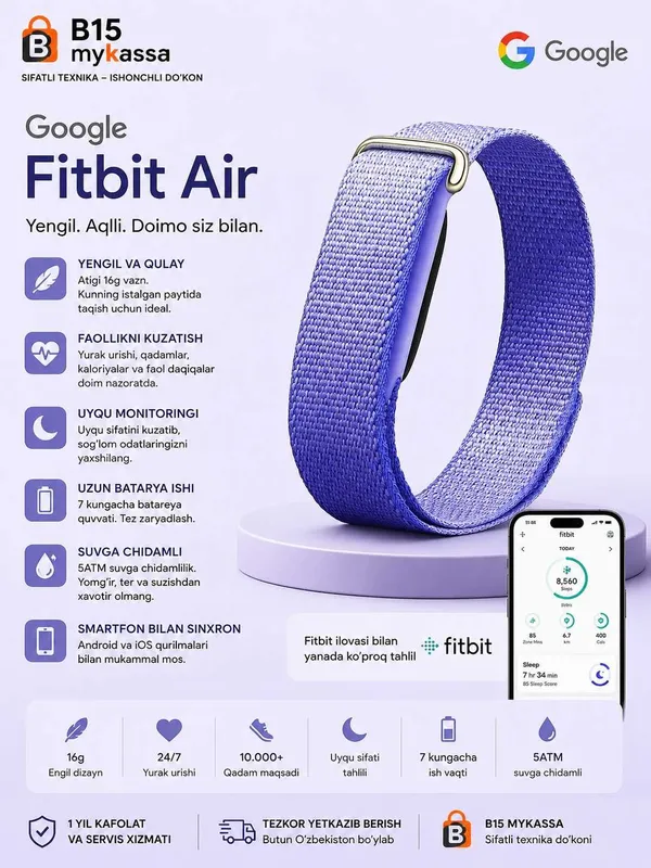 Google Fitbit Air / Dastavka / New