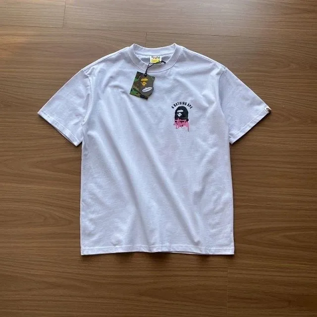 Футболка Bape & Stussy