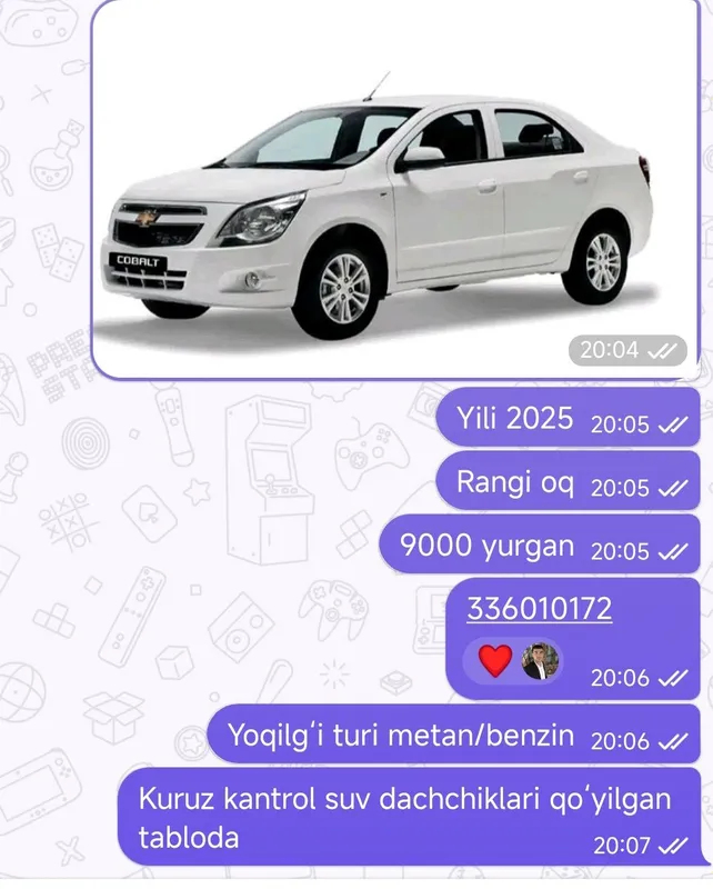 Mashina stayl oq rang